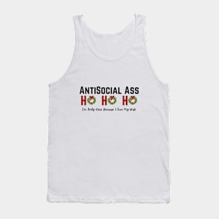 Antisocial Ass Ho-Ho-Ho Tank Top